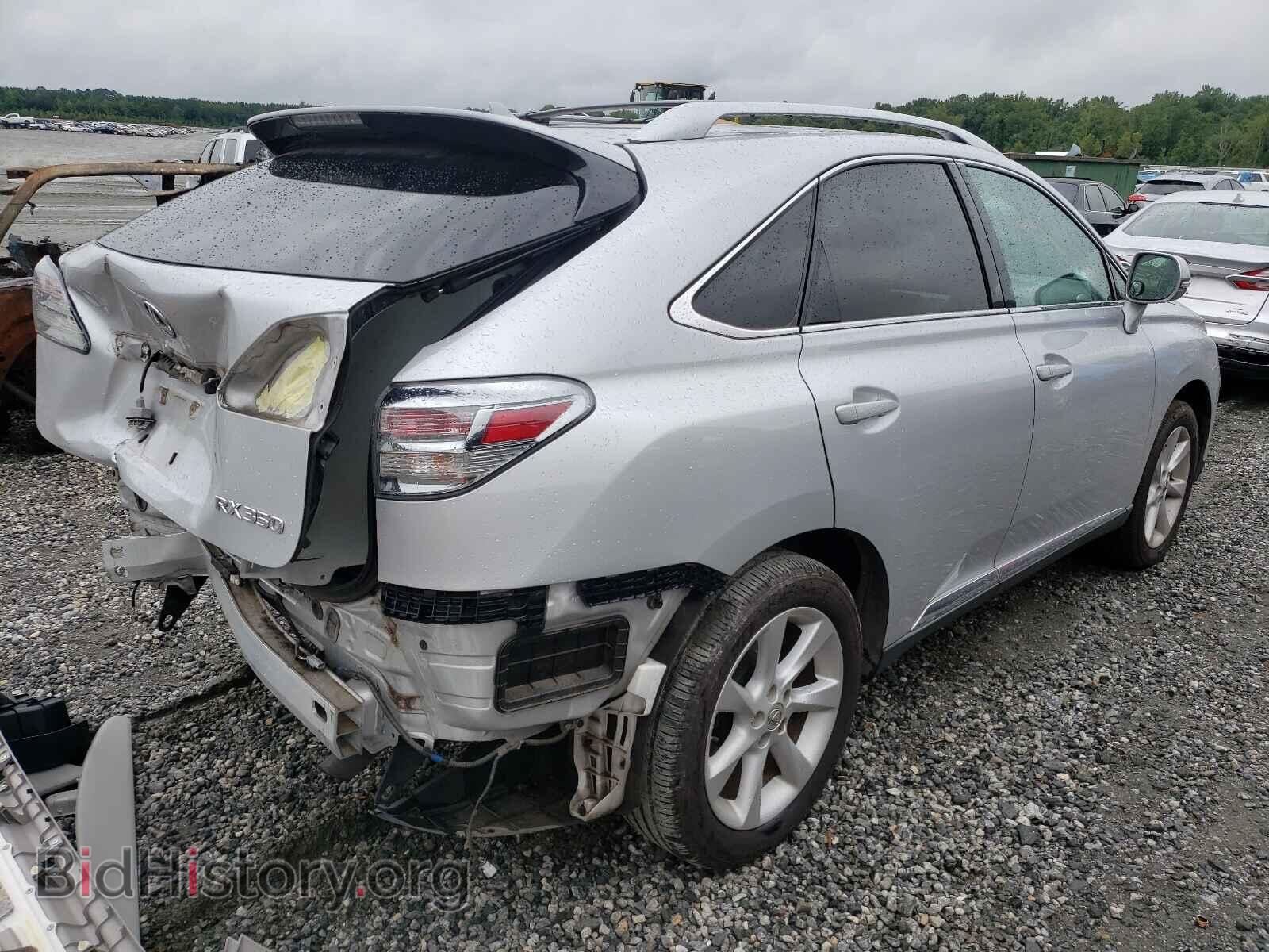 2012 LEXUS RX350 - VIN: 2T2ZK1BA9CC077355 - Фото 4
