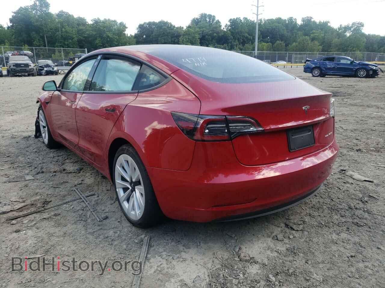 2022 TESLA MODEL 3 - VIN: 5YJ3E1EB2NF187961 - Photo 3