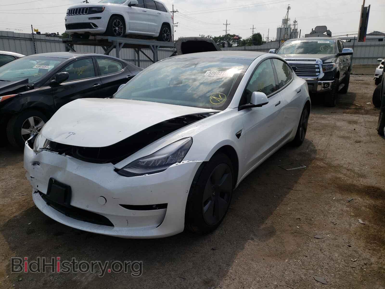 2021 TESLA MODEL 3 - VIN: 5YJ3E1EA9MF853686 - Photo 2
