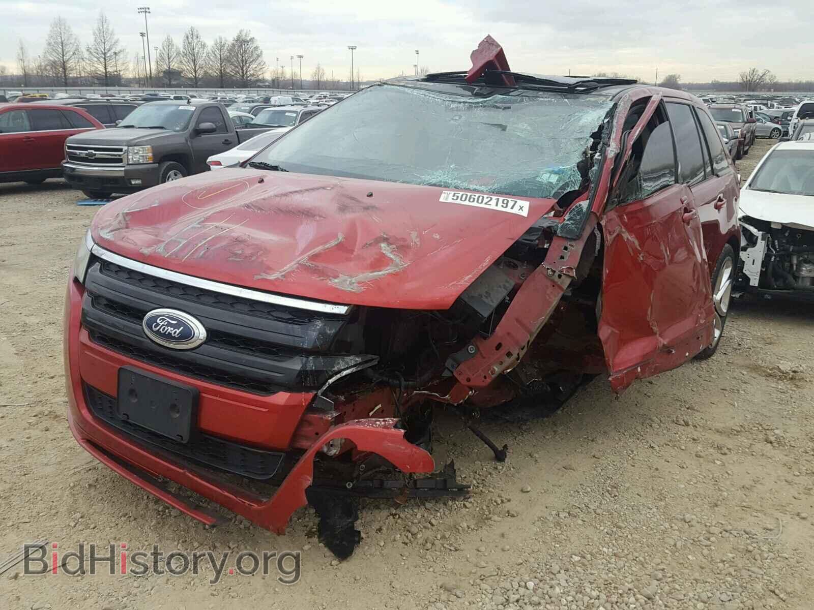 2011 FORD EDGE - VIN: 2FMDK4AKXBBA60402 - Фото 2