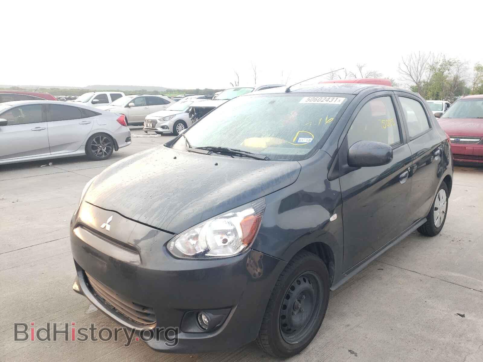 2014 MITSUBISHI MIRAGE - VIN: ML32A3HJ5EH007431 - Фото 2