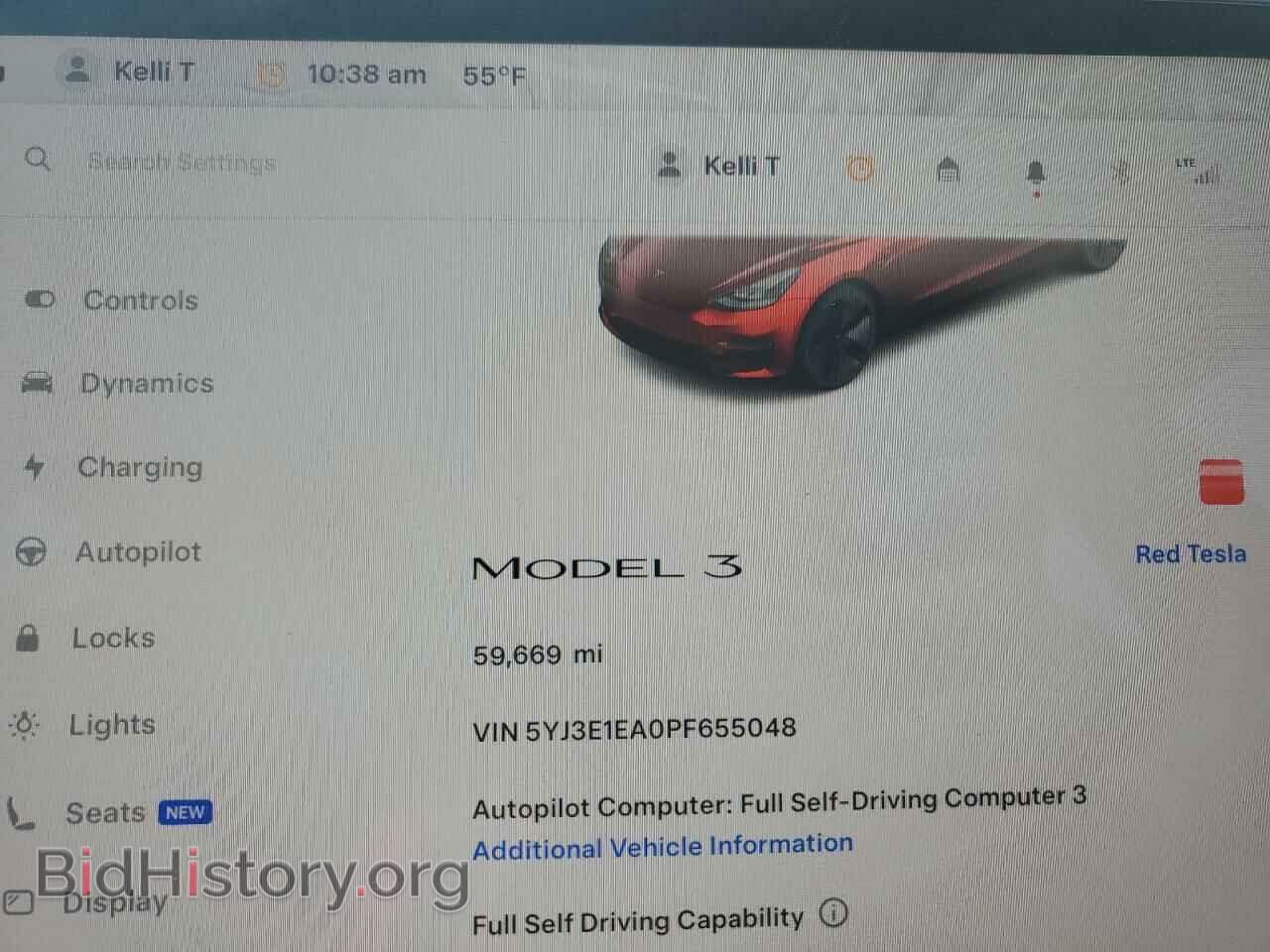 2023 TESLA MODEL 3 - VIN: 5YJ3E1EA0PF655048 - Photo 9