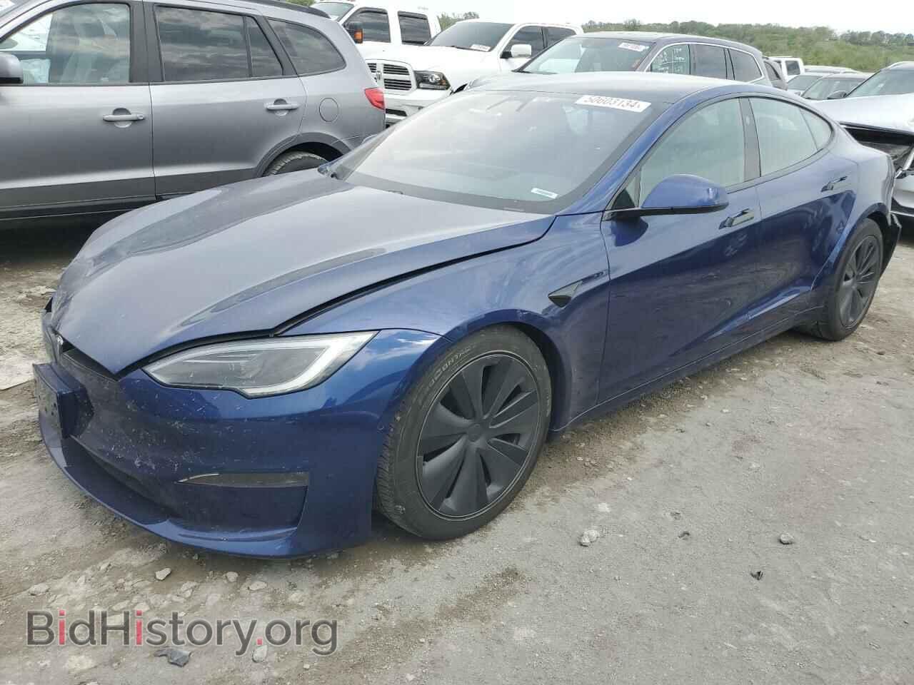 Photo 5YJSA1E50NF492716 - TESLA MODEL S 2022