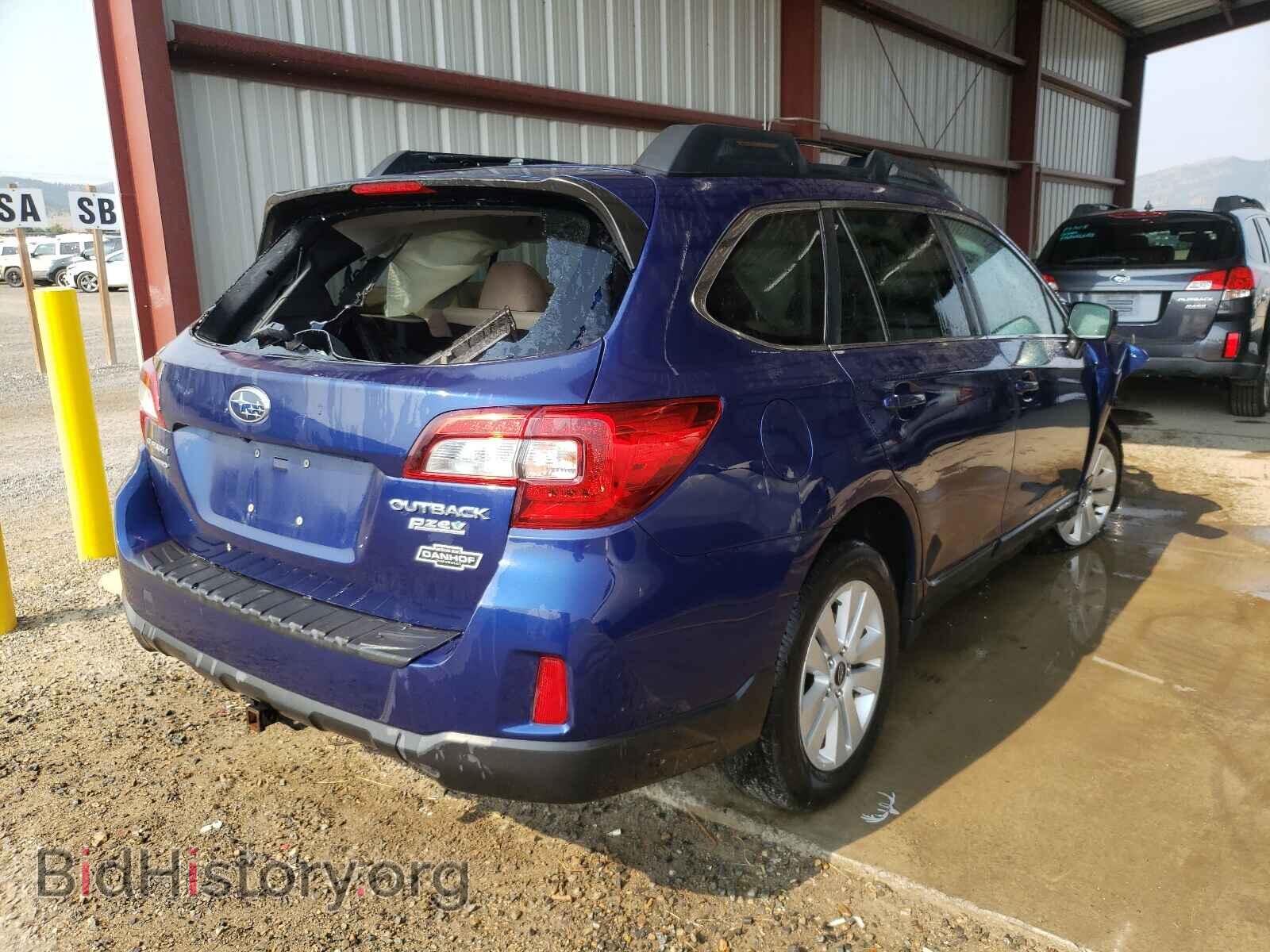 2015 SUBARU OUTBACK - VIN: 4S4BSADC5F3271877 - Photo 4