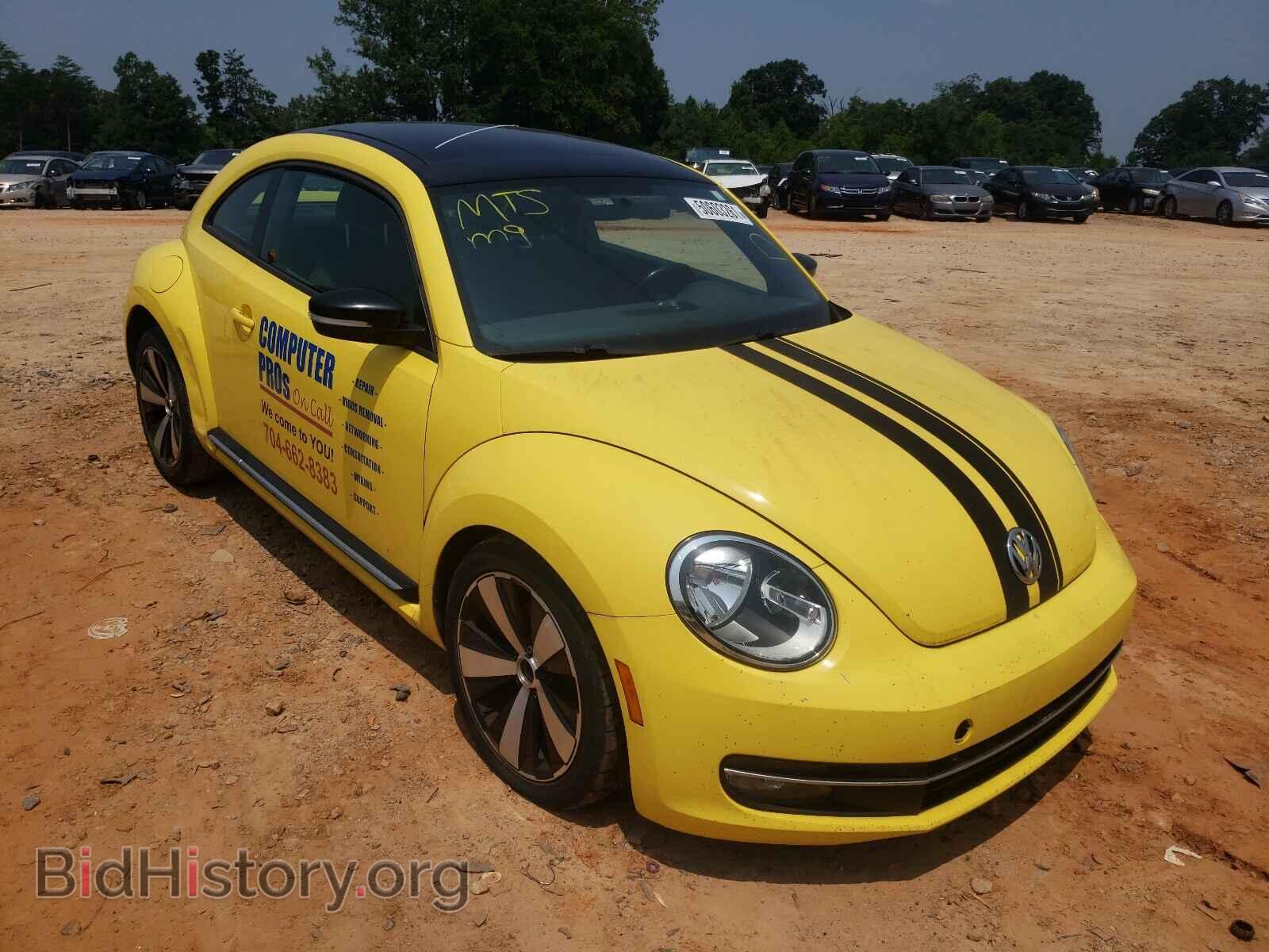 Фотография 3VWV87AT4CM612359 - VOLKSWAGEN BEETLE 2012