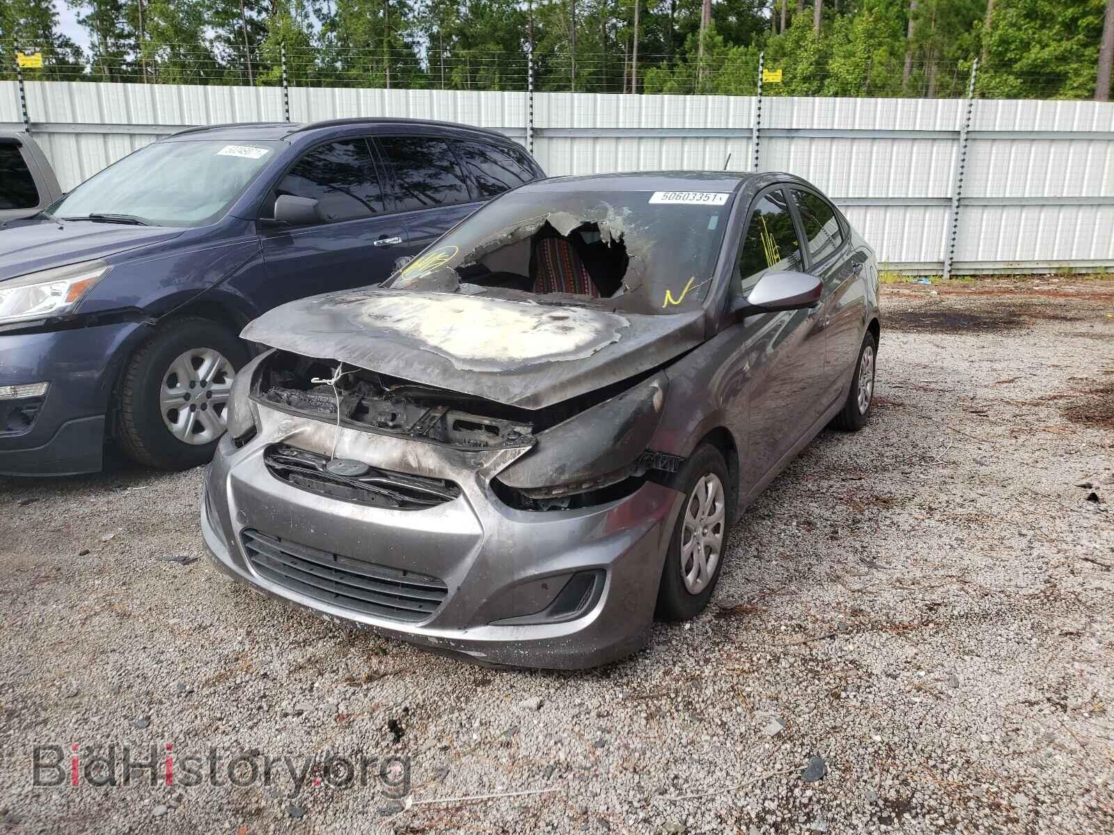 2014 HYUNDAI ACCENT - VIN: KMHCT4AE5EU725871 - Фото 2