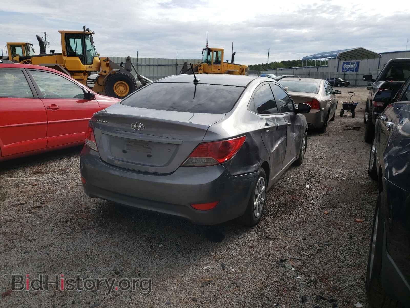 2014 HYUNDAI ACCENT - VIN: KMHCT4AE5EU725871 - Фото 4
