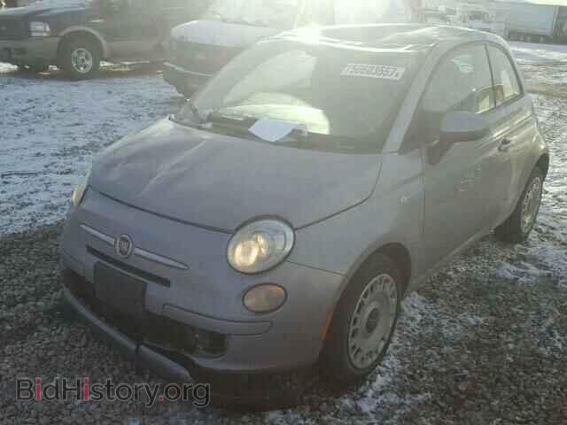 2015 FIAT 500 - VIN: 3C3CFFAR2FT550196 - Фото 2