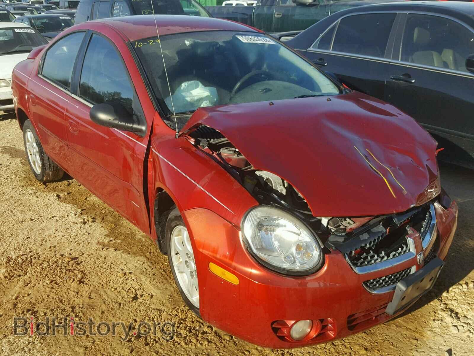 Фотография 1B3ES56C15D103198 - DODGE NEON 2005