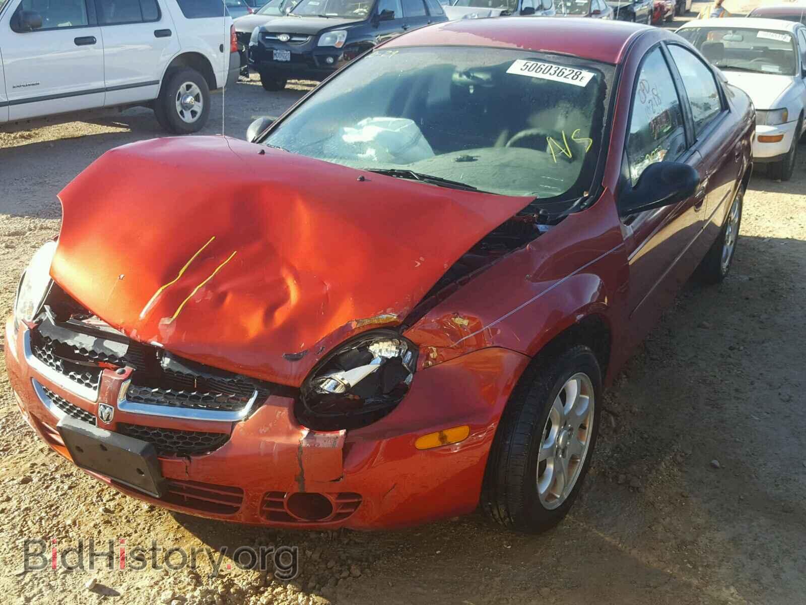 2005 DODGE NEON - VIN: 1B3ES56C15D103198 - Фото 2