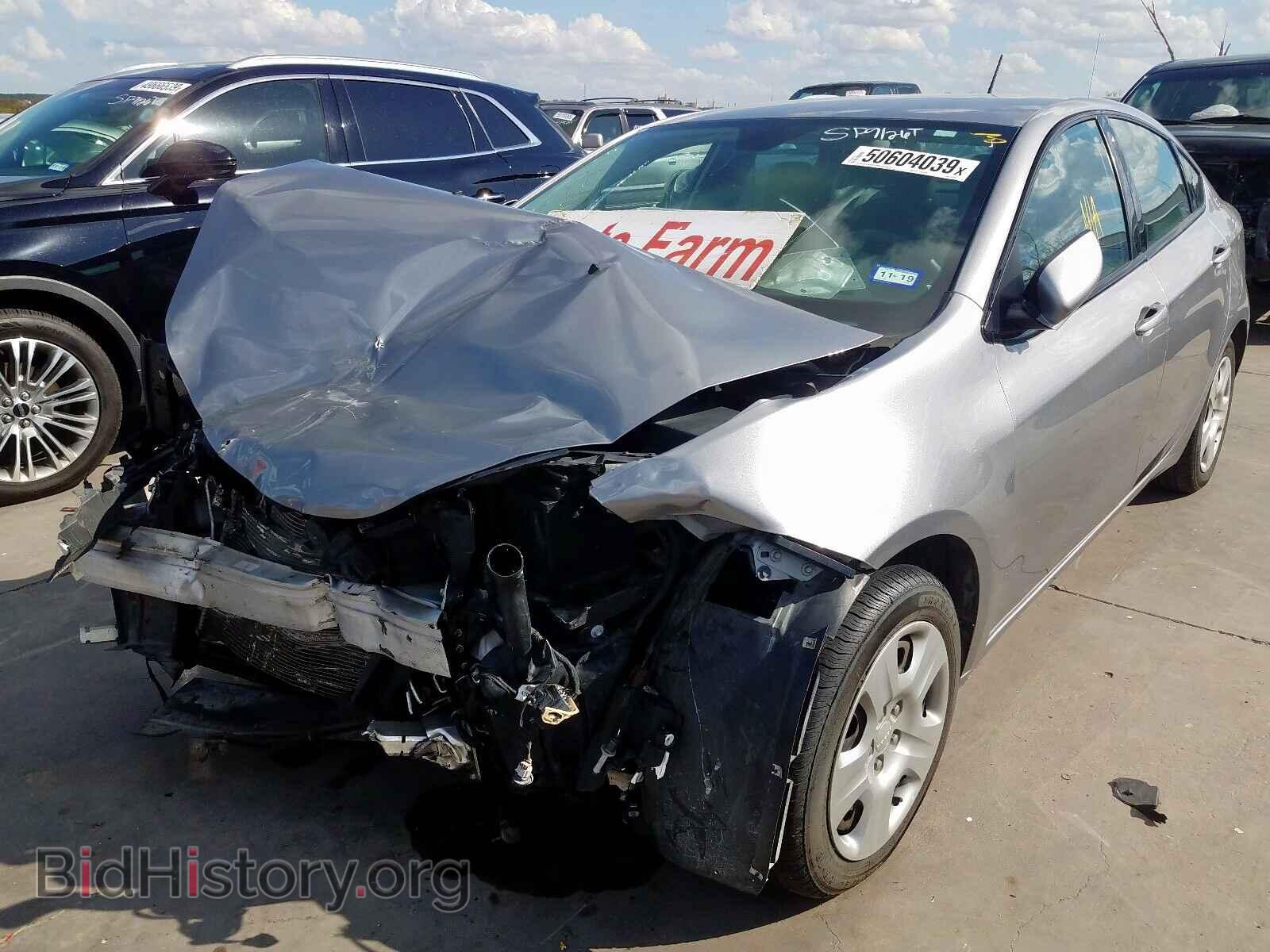 2016 DODGE DART - VIN: 1C3CDFAA2GD540274 - Фото 2