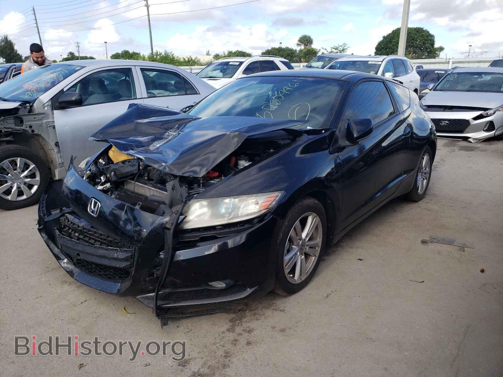 2012 HONDA CR-Z - VIN: JHMZF1D68CS001592 - Фото 2
