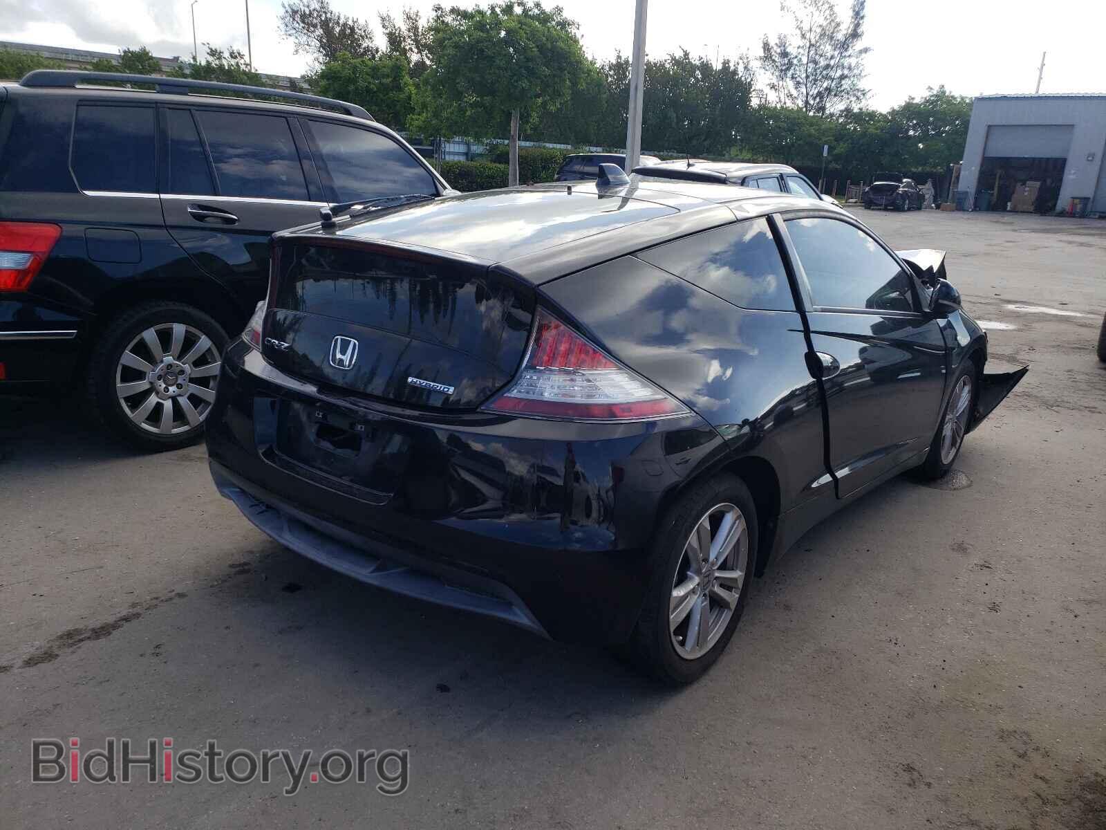 2012 HONDA CR-Z - VIN: JHMZF1D68CS001592 - Фото 4