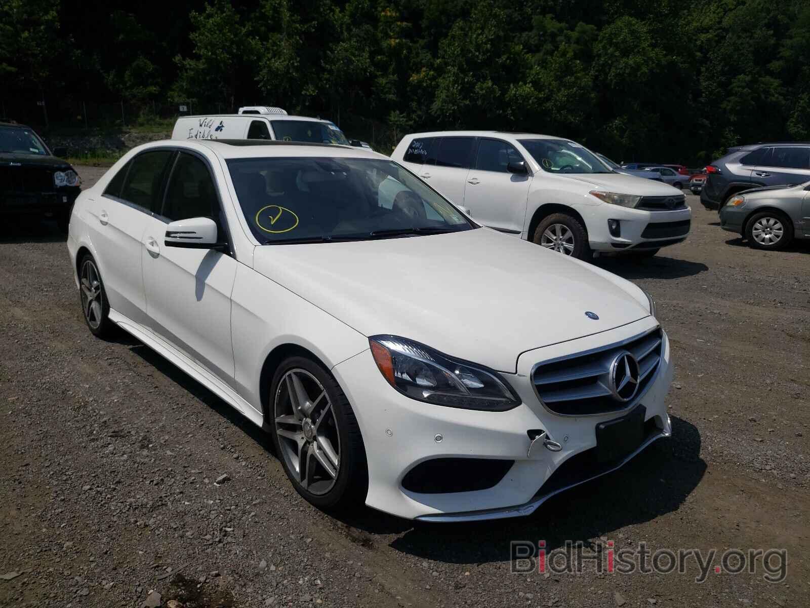 Photo WDDHF8JBXEA899800 - MERCEDES-BENZ E-CLASS 2014