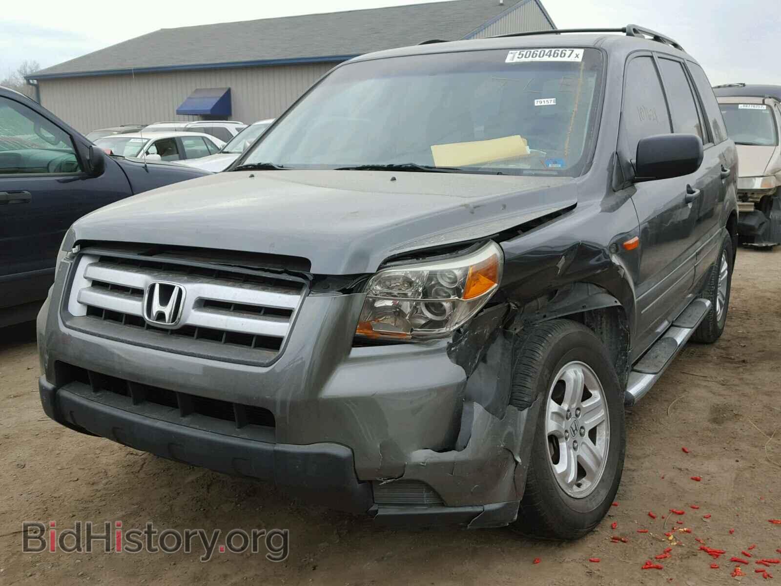 2007 HONDA PILOT - VIN: 2HKYF18137H532974 - Фото 2
