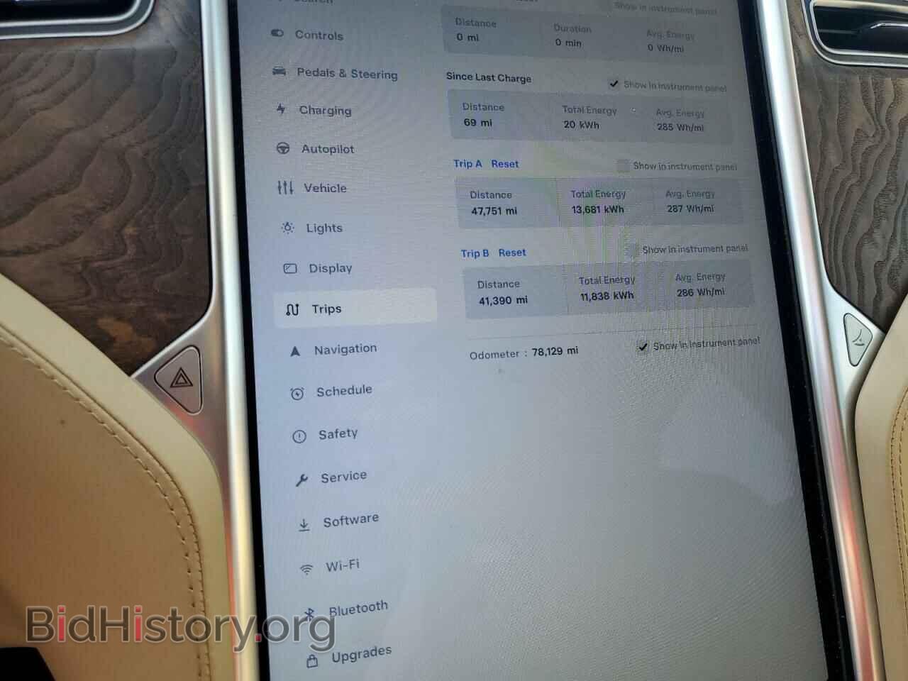 2017 TESLA MODEL S - VIN: 5YJSA1E25HF198612 - Фото 9