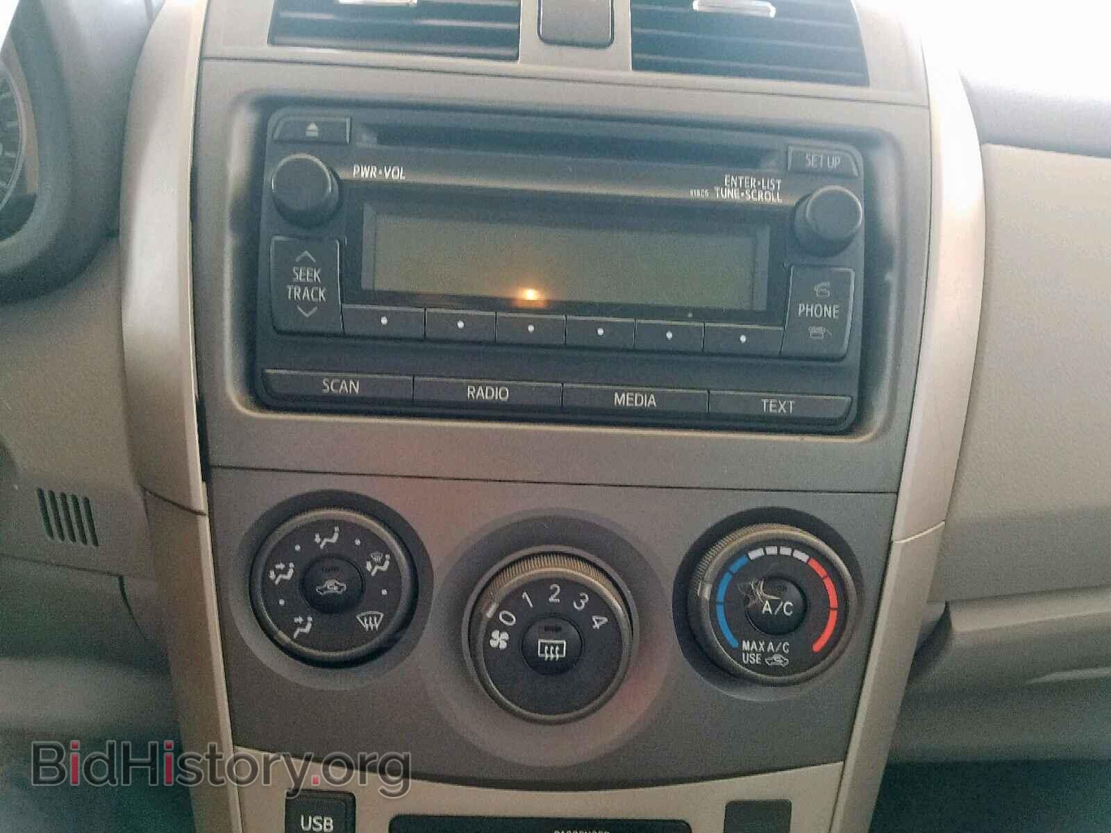 2012 TOYOTA COROLLA BA - VIN: 5YFBU4EE5CP007979 - Фото 9