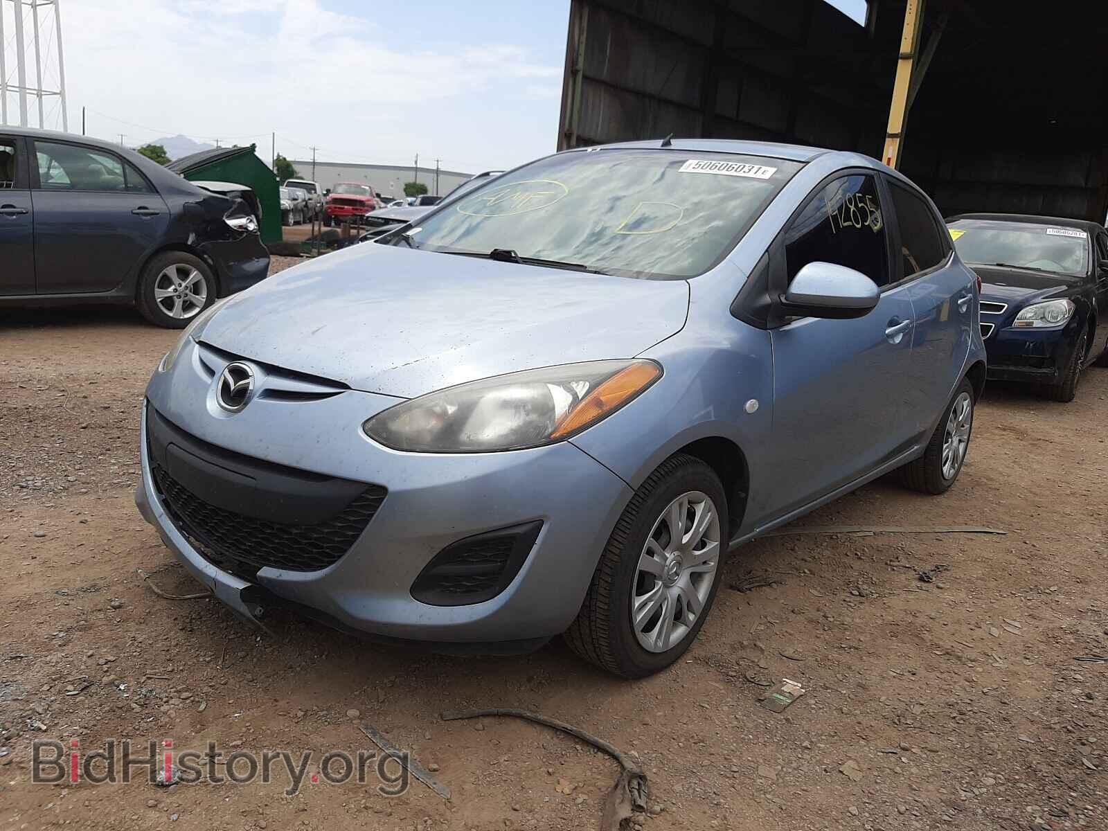 2013 MAZDA 2 - VIN: JM1DE1KY4D0155717 - Фото 2