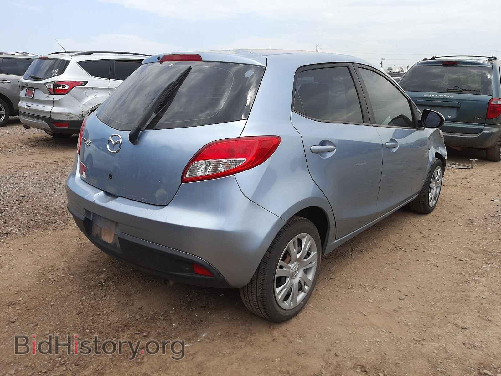 2013 MAZDA 2 - VIN: JM1DE1KY4D0155717 - Фото 4
