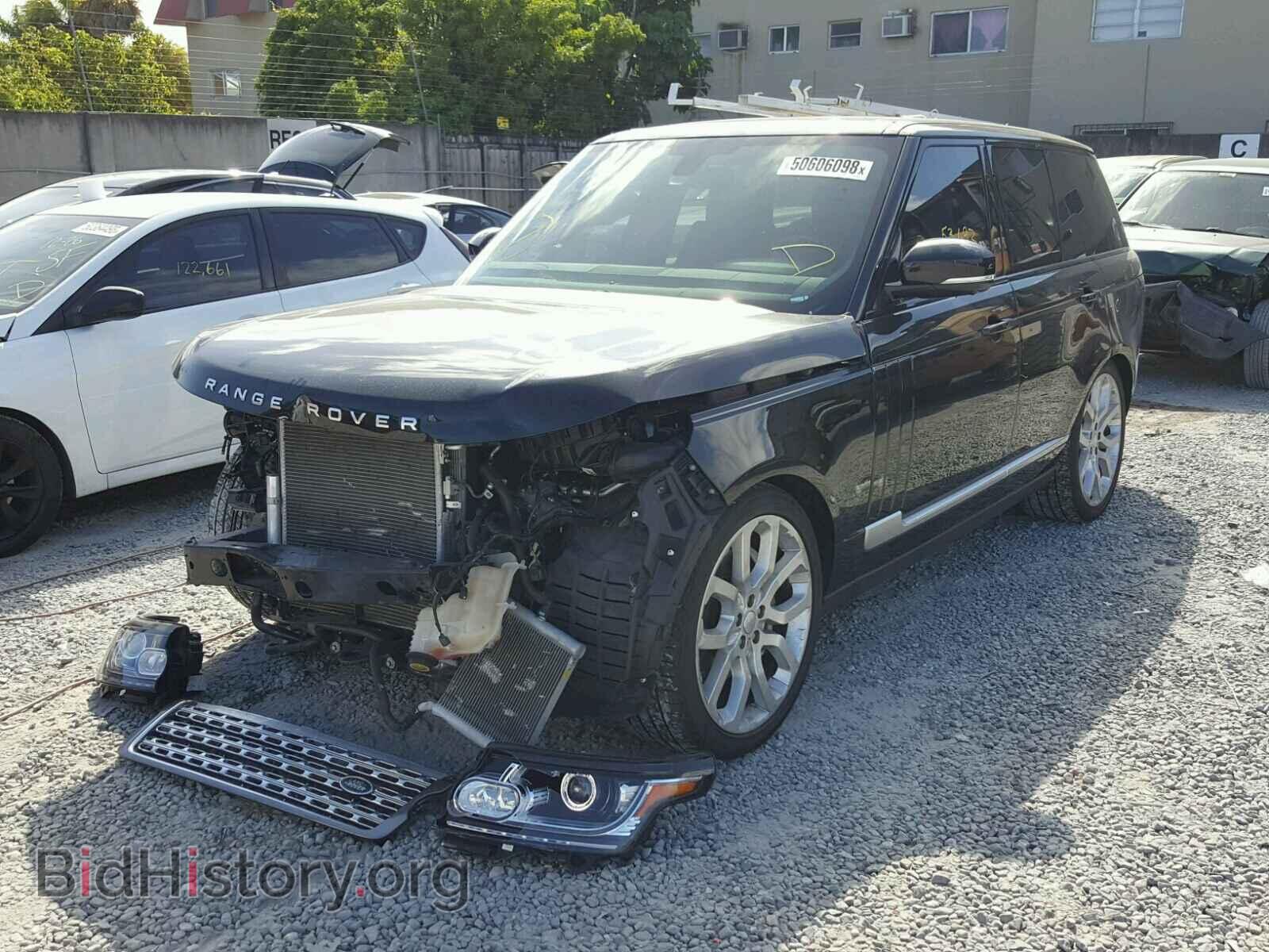 2015 LAND ROVER RANGE ROVE - VIN: SALGS2TF4FA235792 - Фото 2