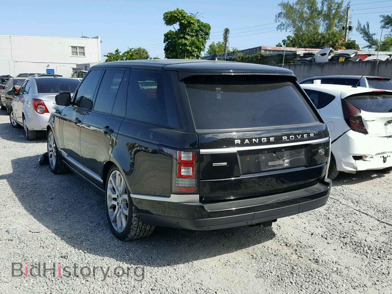 2015 LAND ROVER RANGE ROVE - VIN: SALGS2TF4FA235792 - Фото 3
