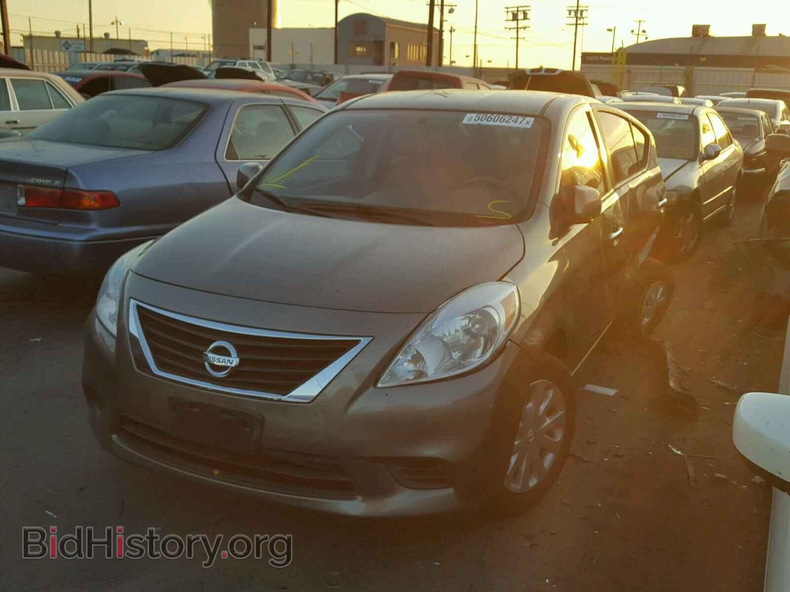 2012 NISSAN VERSA - VIN: 3N1CN7AP0CL921907 - Фото 2