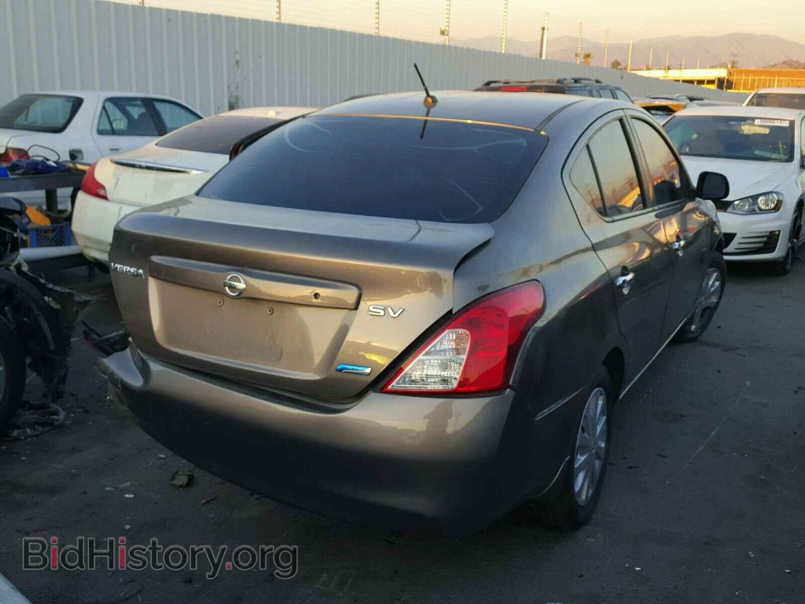 2012 NISSAN VERSA - VIN: 3N1CN7AP0CL921907 - Фото 4