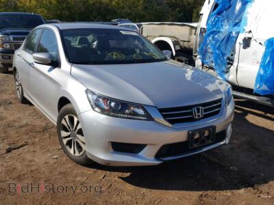2013 Honda ACCORD LX, серебристый — VIN 1HGCR2F32DA007615, Copart