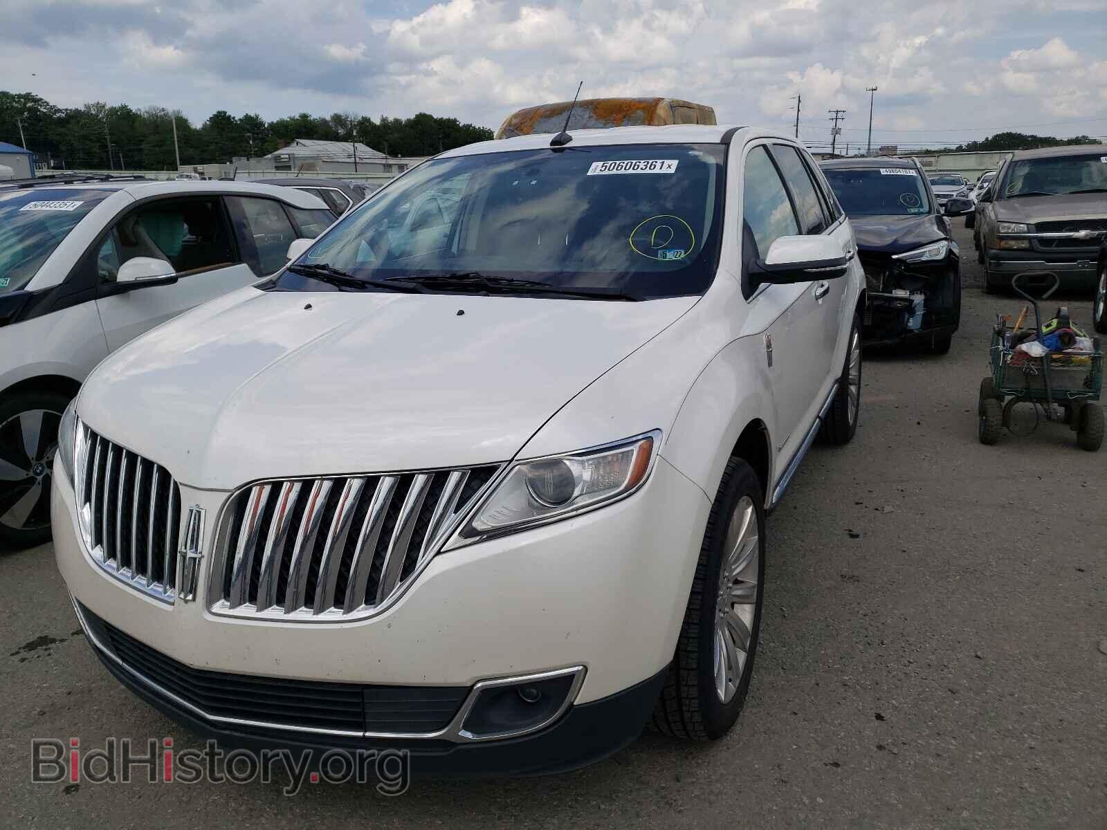2013 LINCOLN MKX - VIN: 2LMDJ8JK4DBL23937 - Фото 2