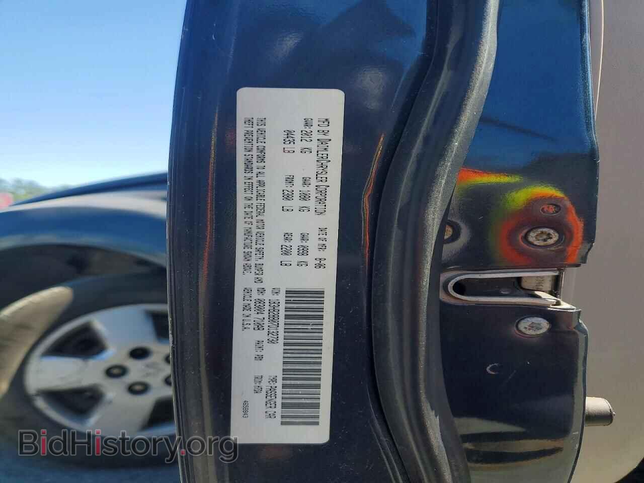 2007 DODGE CALIBER - VIN: 1B3HB28B07D132730 - Фото 12
