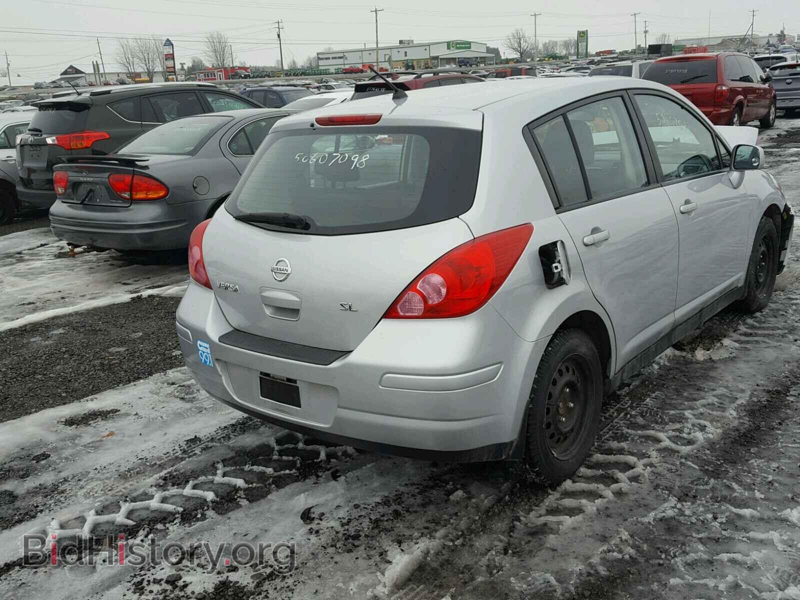 2008 NISSAN VERSA - VIN: 3N1BC13E88L387475 - Фото 4