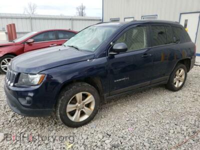 2015 Jeep COMPASS Sport, синий — VIN 1C4NJDBB0FD130290, Copart