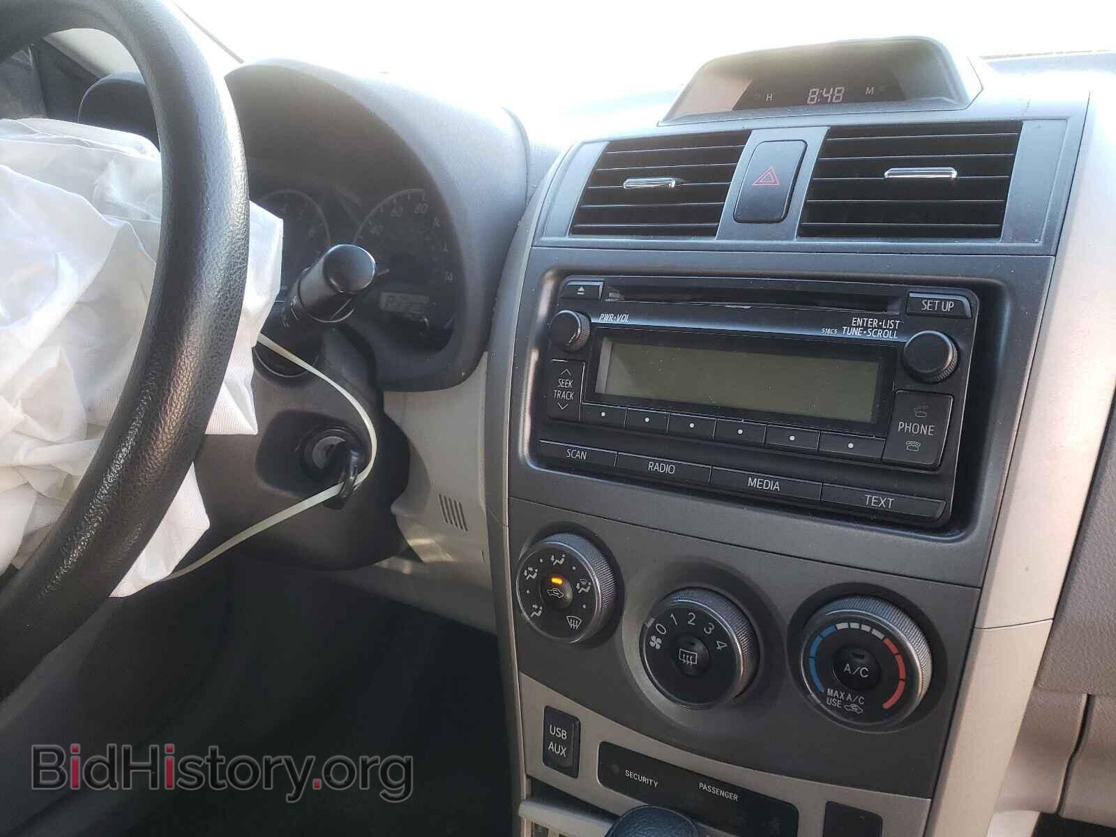2012 TOYOTA COROLLA - VIN: 2T1BU4EE5CC829424 - Фото 9