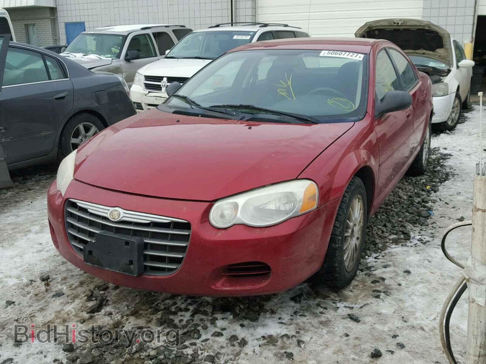 2005 CHRYSLER SEBRING - VIN: 1C3EL46J35N581416 - Фото 2