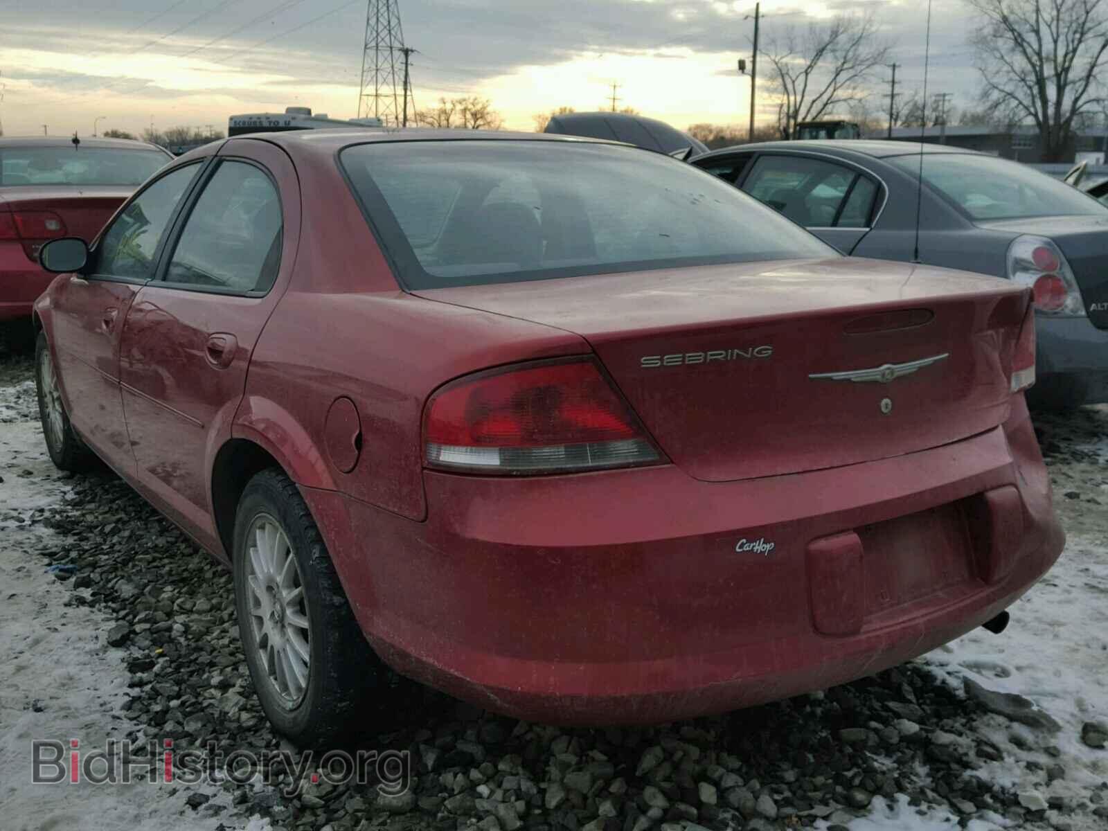 2005 CHRYSLER SEBRING - VIN: 1C3EL46J35N581416 - Фото 3