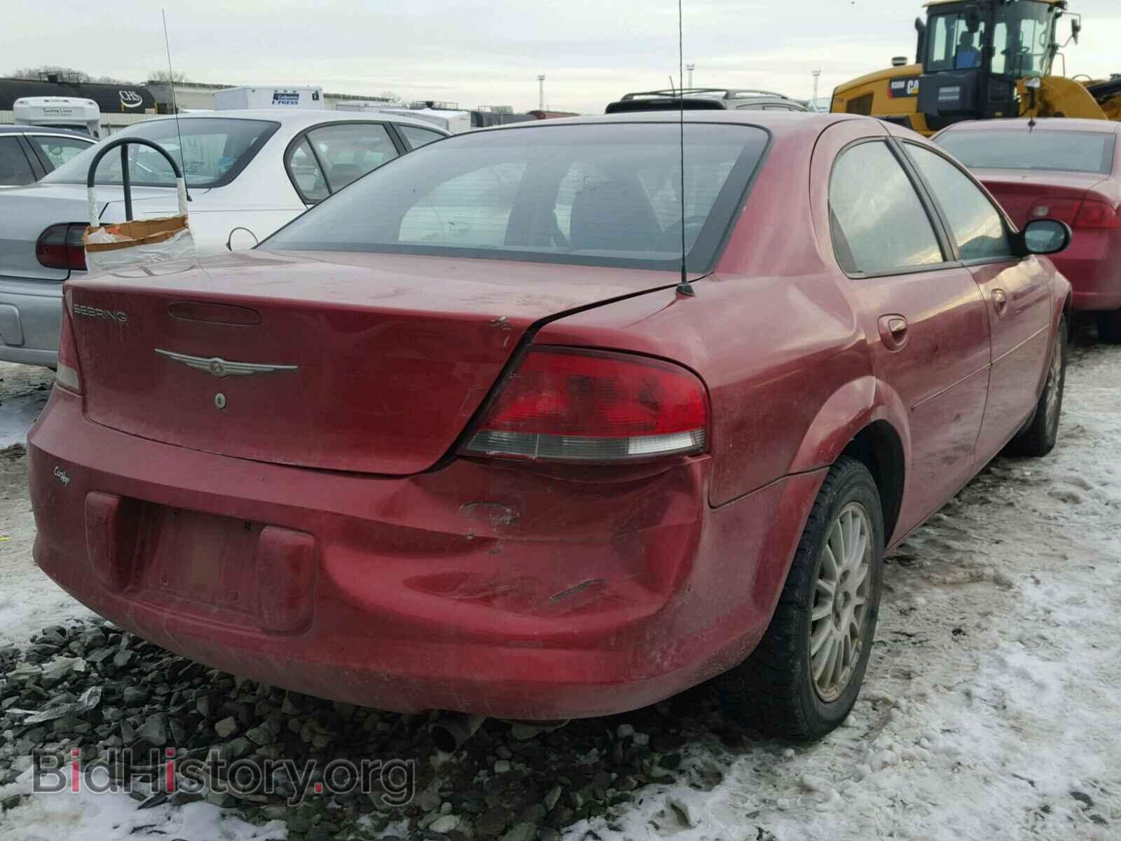 2005 CHRYSLER SEBRING - VIN: 1C3EL46J35N581416 - Фото 4