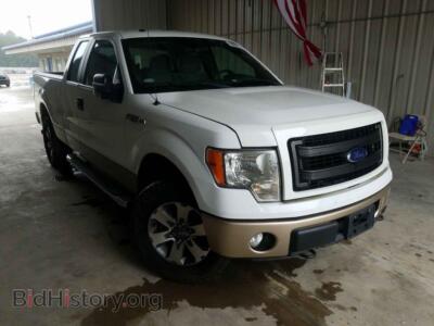 2013 Ford F150 F150 Super, white — VIN 1FTFX1EF3DKD68904, Copart