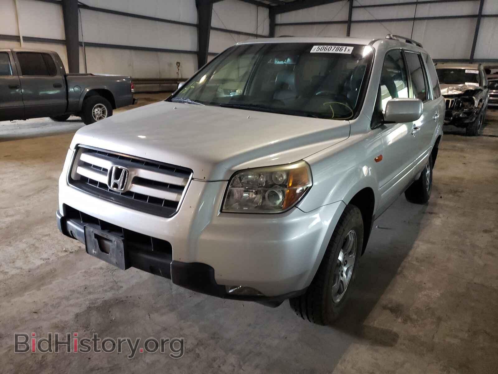 2006 HONDA PILOT - VIN: 2HKYF18696H505840 - Фото 2