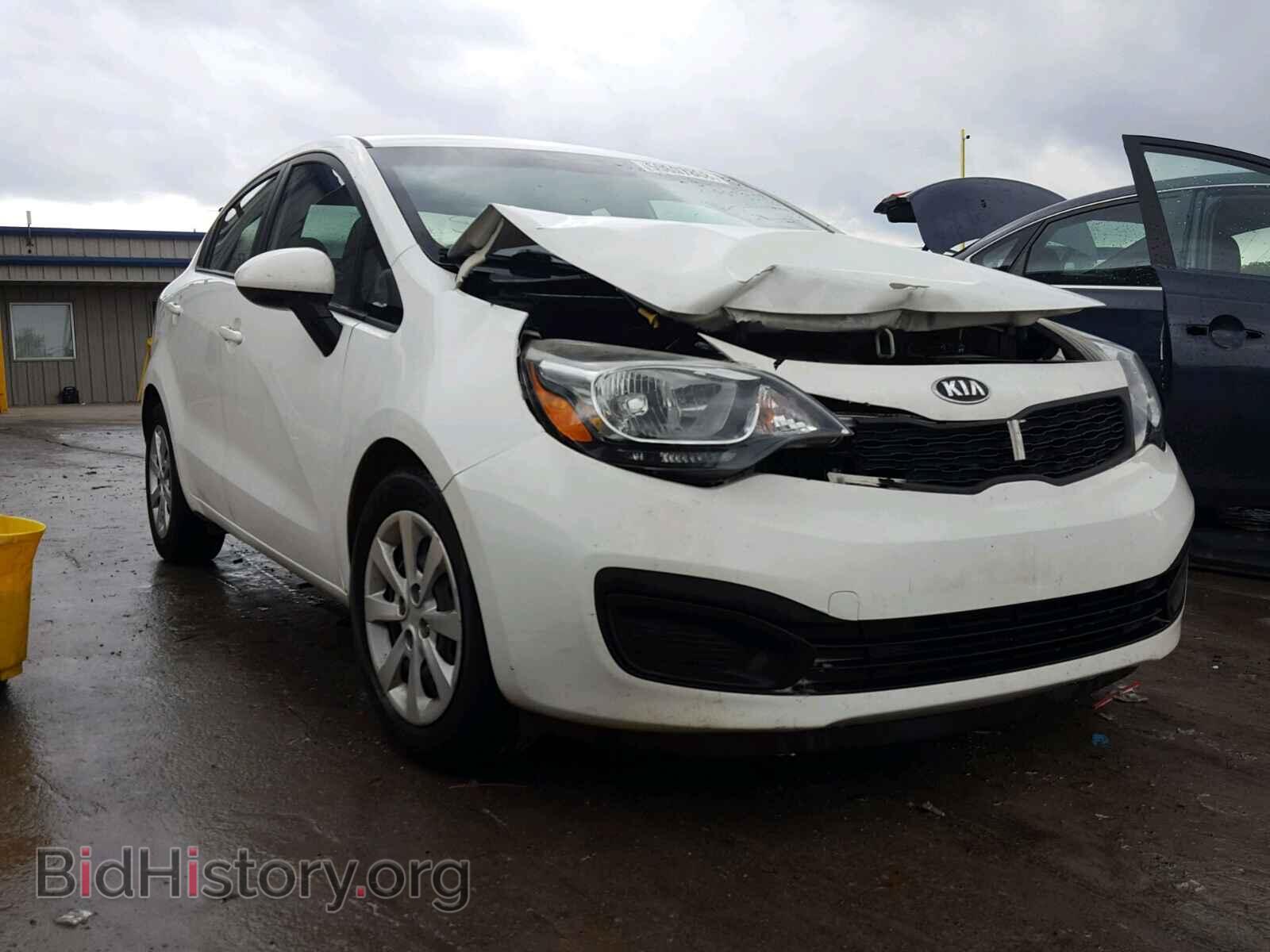 Фотография KNADM4A39E6328492 - KIA RIO 2014