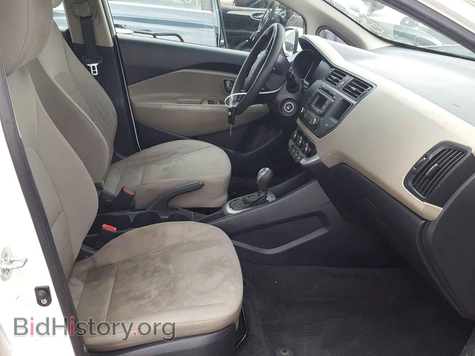 2014 KIA RIO - VIN: KNADM4A39E6328492 - Фото 5
