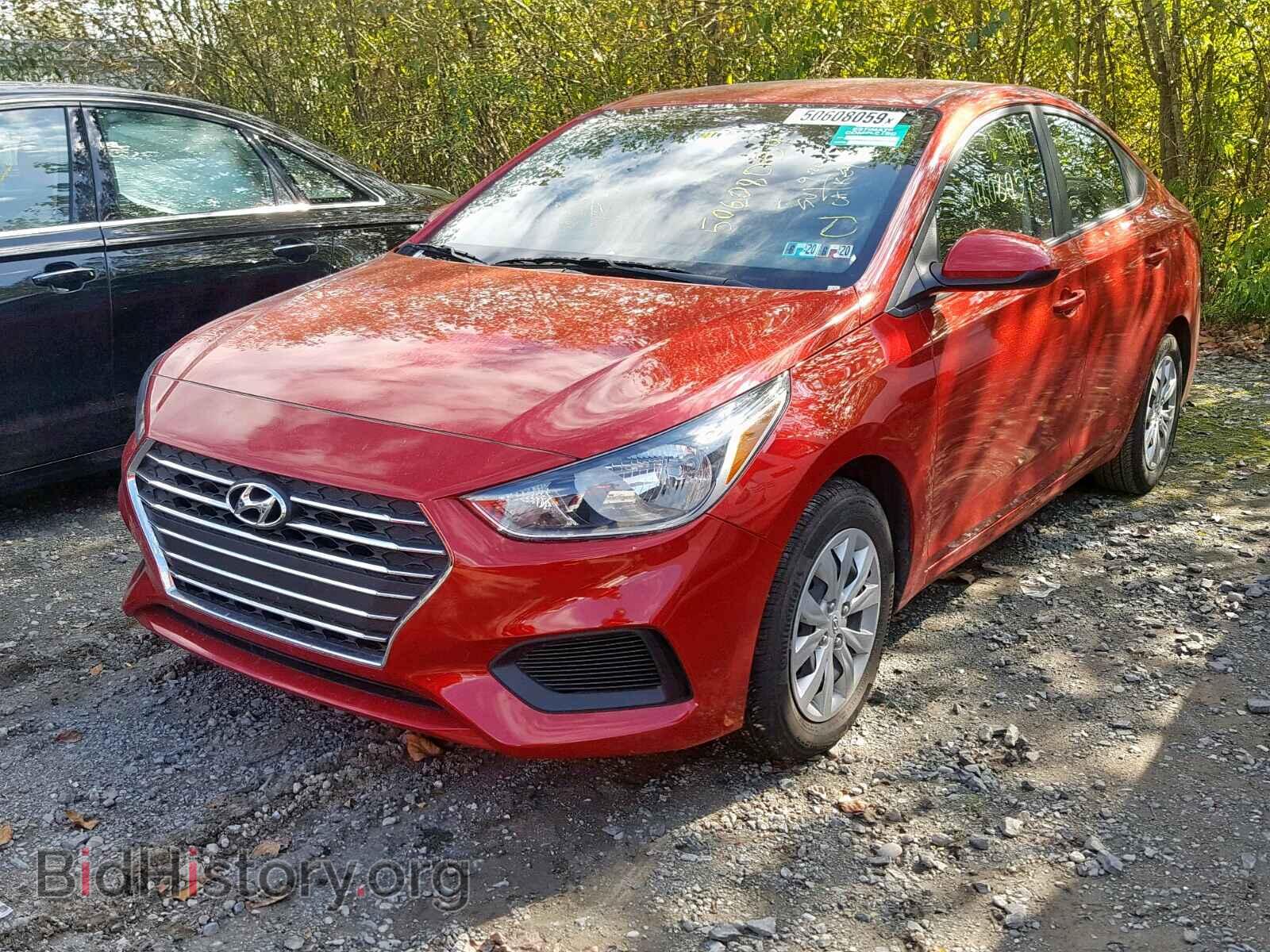 2019 HYUNDAI ACCENT - VIN: 3KPC24A31KE080166 - Фото 2