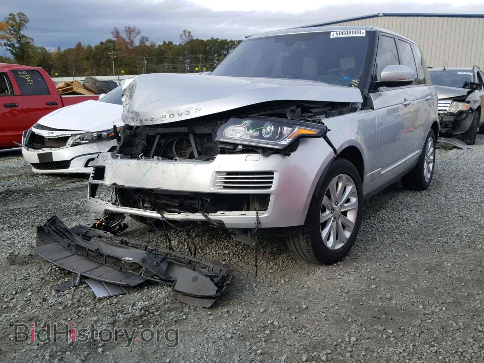 2014 LAND ROVER RANGE ROVE - VIN: SALGS2WF1EA158356 - Фото 2