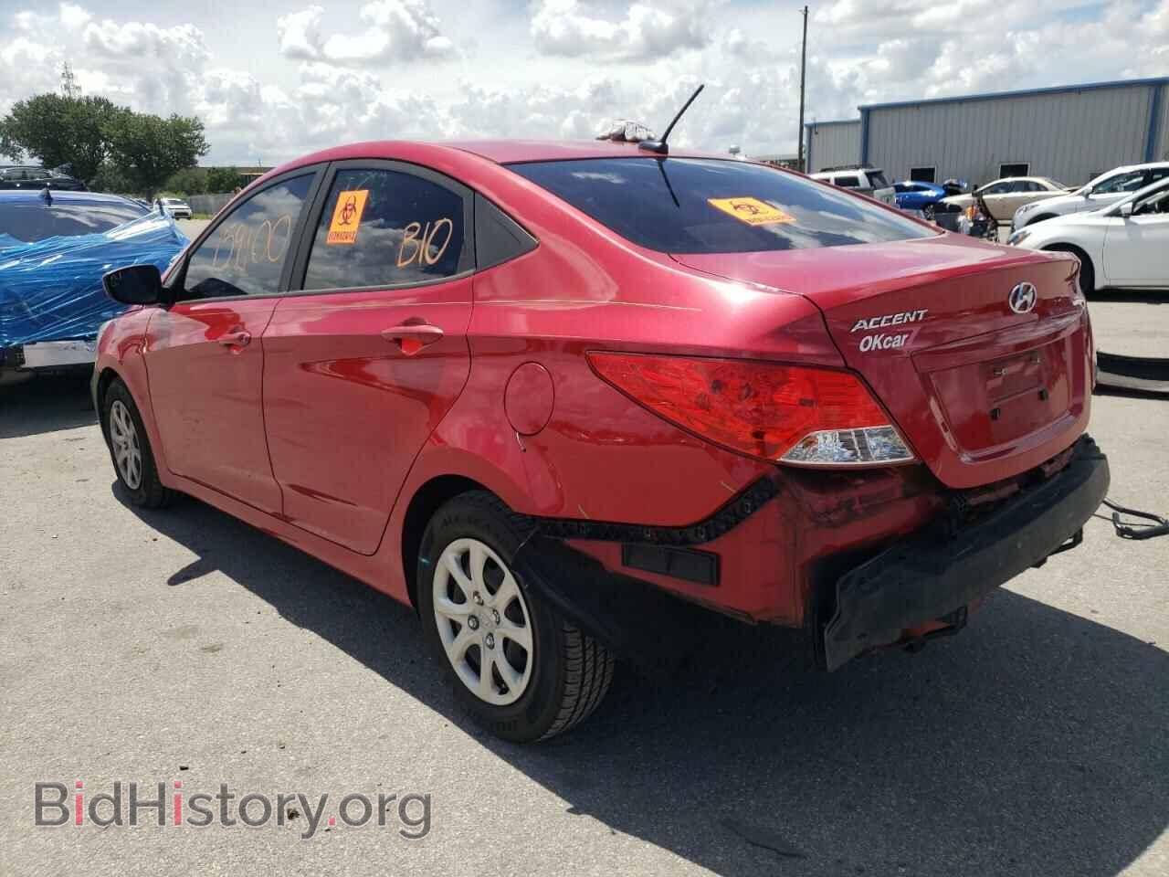 2014 HYUNDAI ACCENT - VIN: KMHCT4AE7EU721305 - Фото 3
