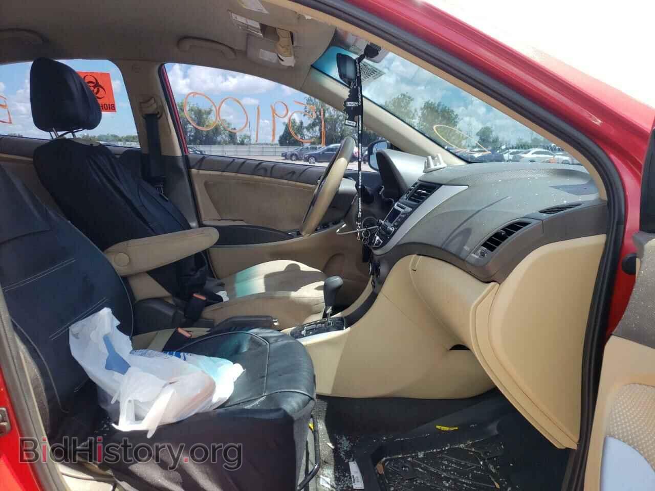 2014 HYUNDAI ACCENT - VIN: KMHCT4AE7EU721305 - Фото 5