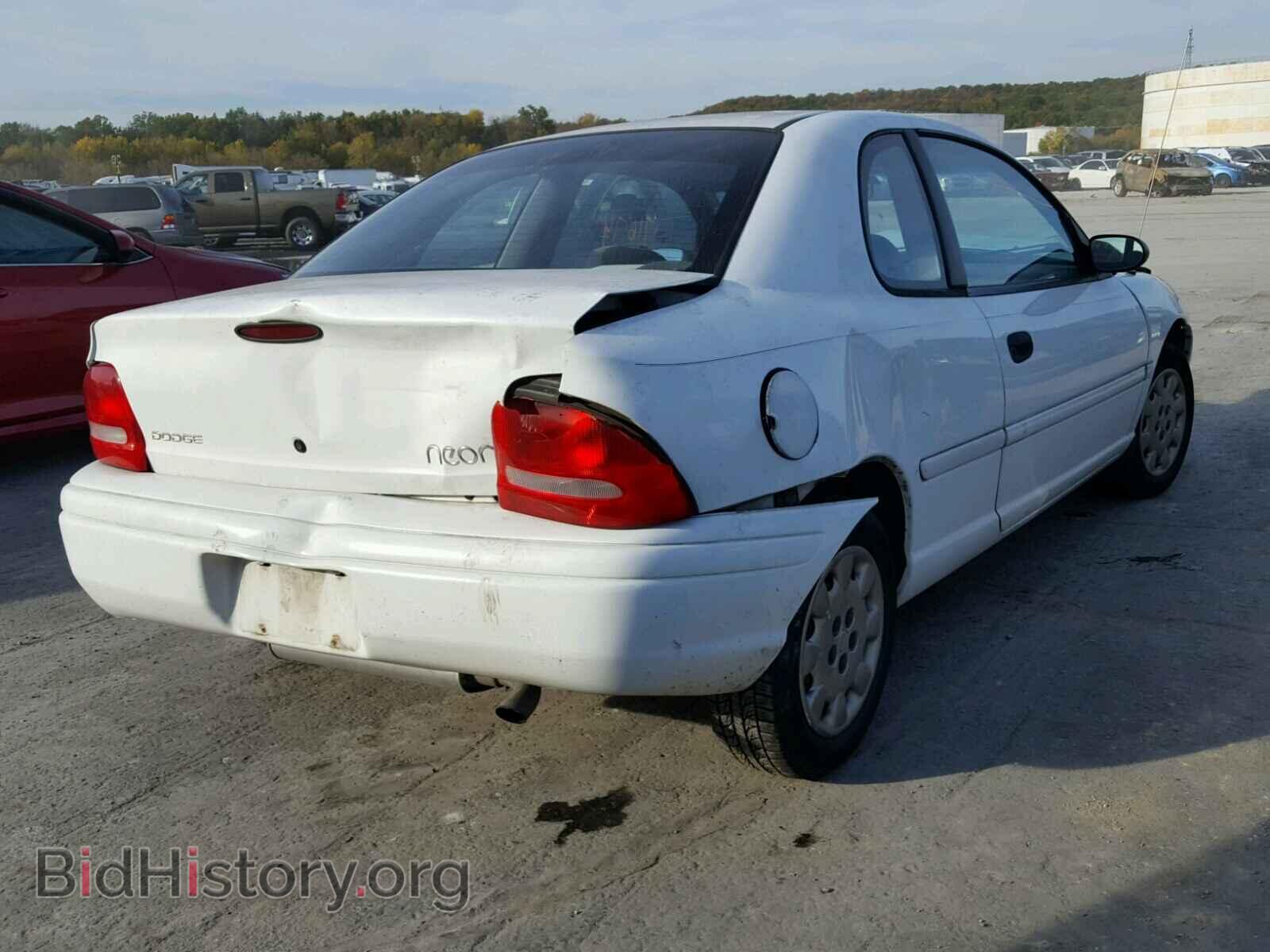1999 DODGE NEON - VIN: 1B3ES42C8XD118414 - Фото 4