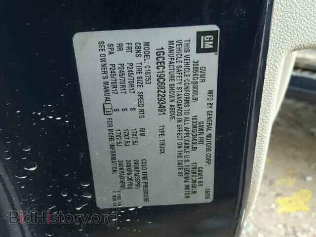 2008 CHEVROLET SILVERADO - VIN: 1GCEC19C68Z293491 - Фото 10