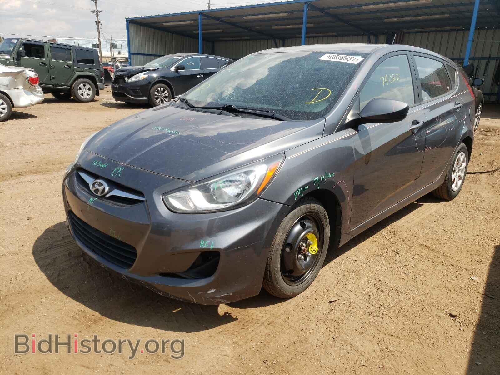 2012 HYUNDAI ACCENT - VIN: KMHCT5AE2CU046661 - Фото 2