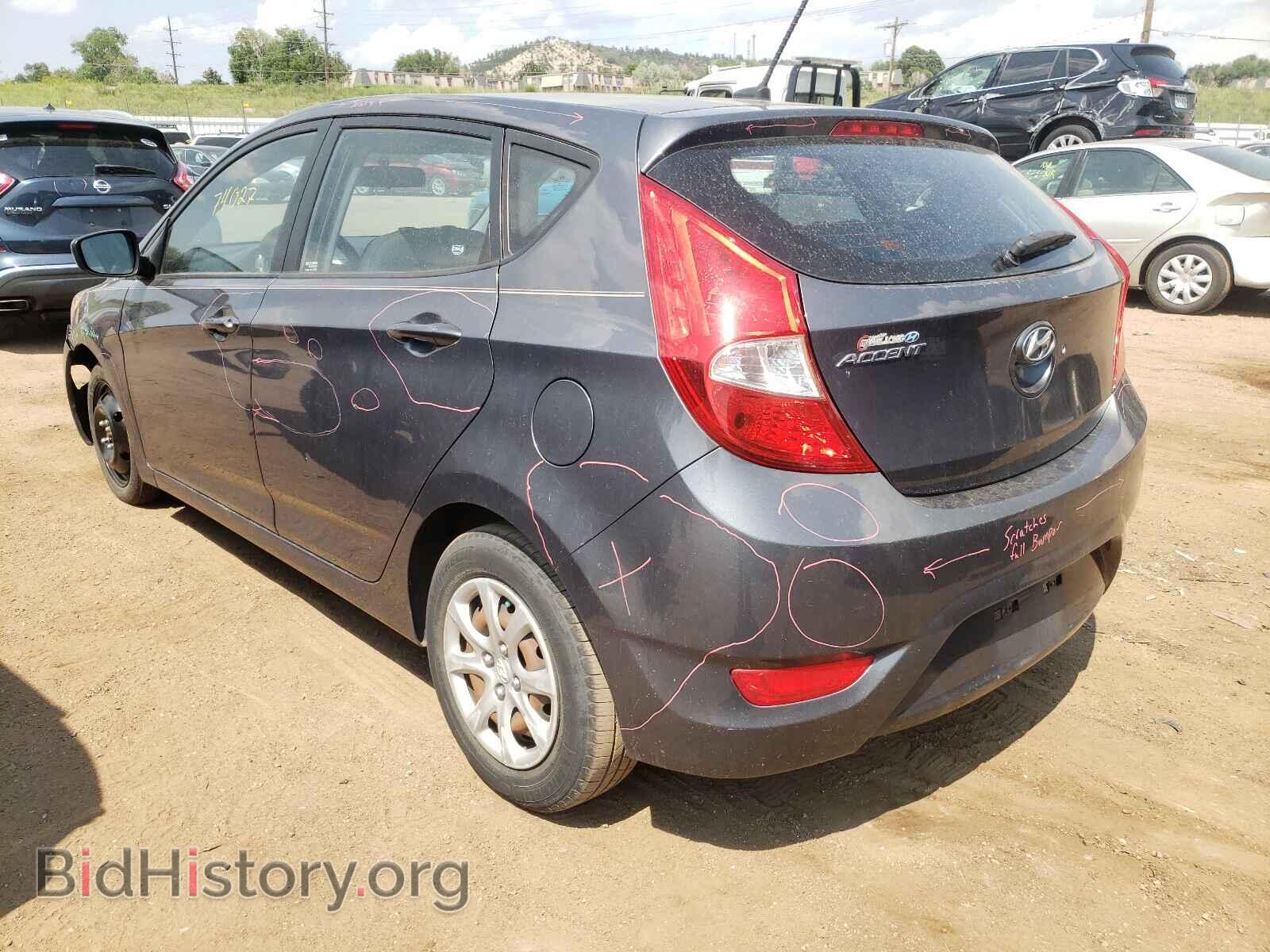2012 HYUNDAI ACCENT - VIN: KMHCT5AE2CU046661 - Фото 3