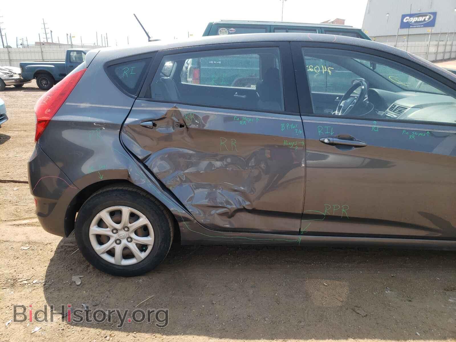 2012 HYUNDAI ACCENT - VIN: KMHCT5AE2CU046661 - Фото 9