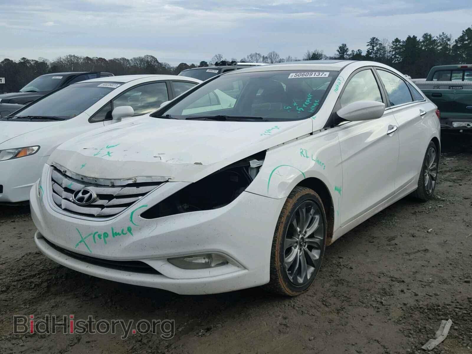 2012 HYUNDAI SONATA - VIN: 5NPEC4AC7CH369166 - Фото 2